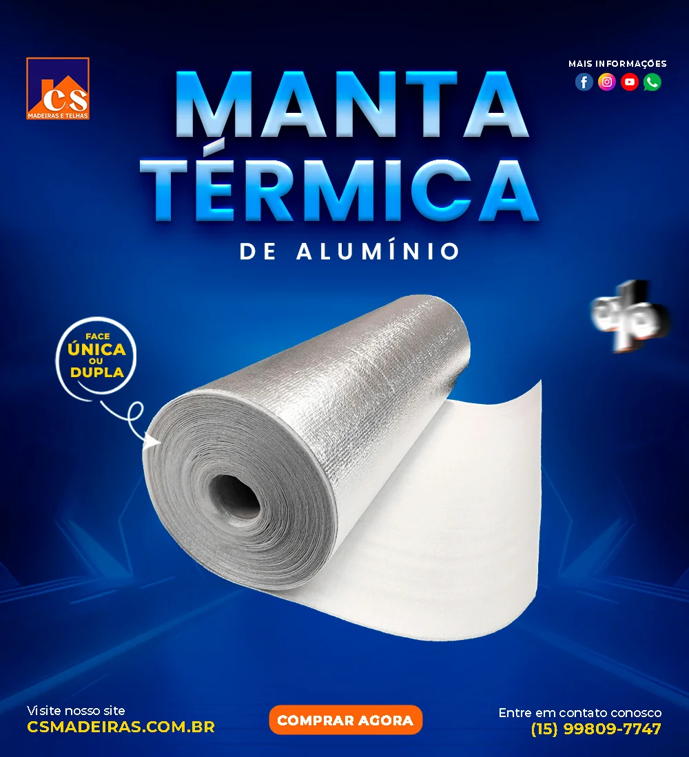 Venda de manta térmica em Salto de Pirapora, SP.