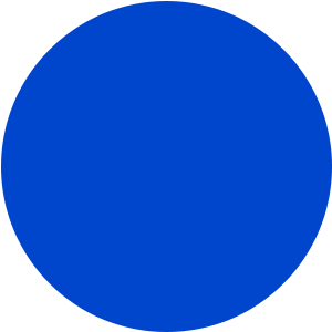 Ícone azul cobalto.
